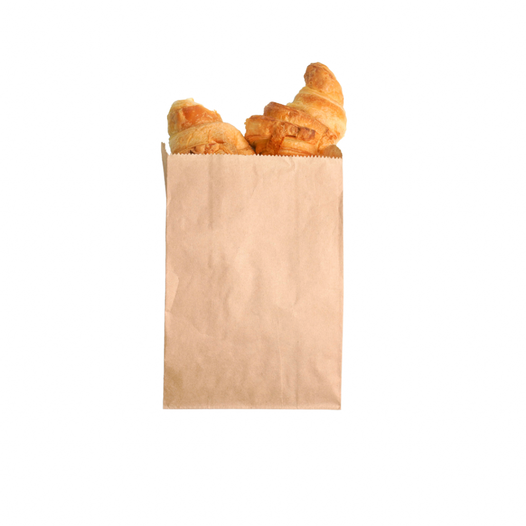 Sac à croissants brun