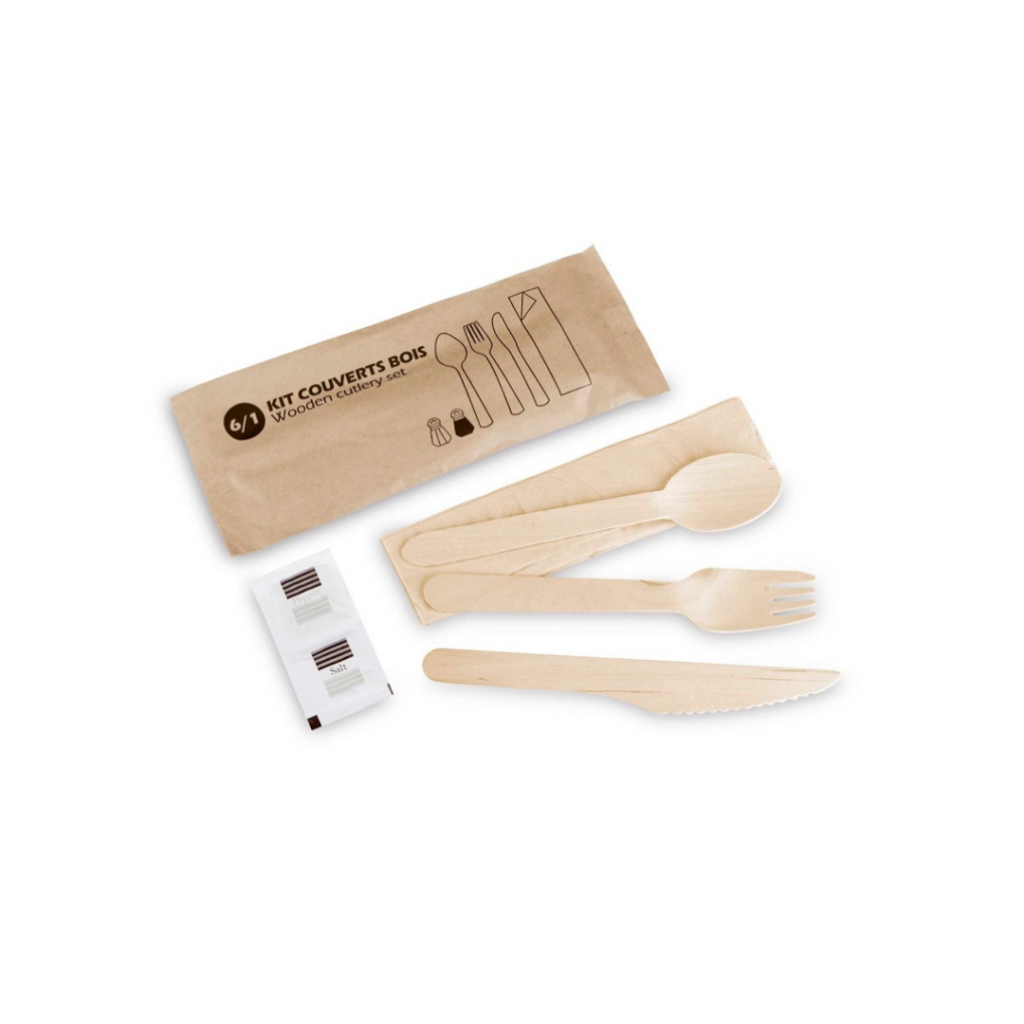 couverts en carton